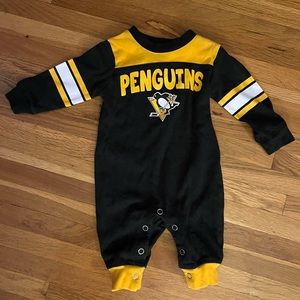 Pittsburgh Penguins Baby Romper 0-3 Months